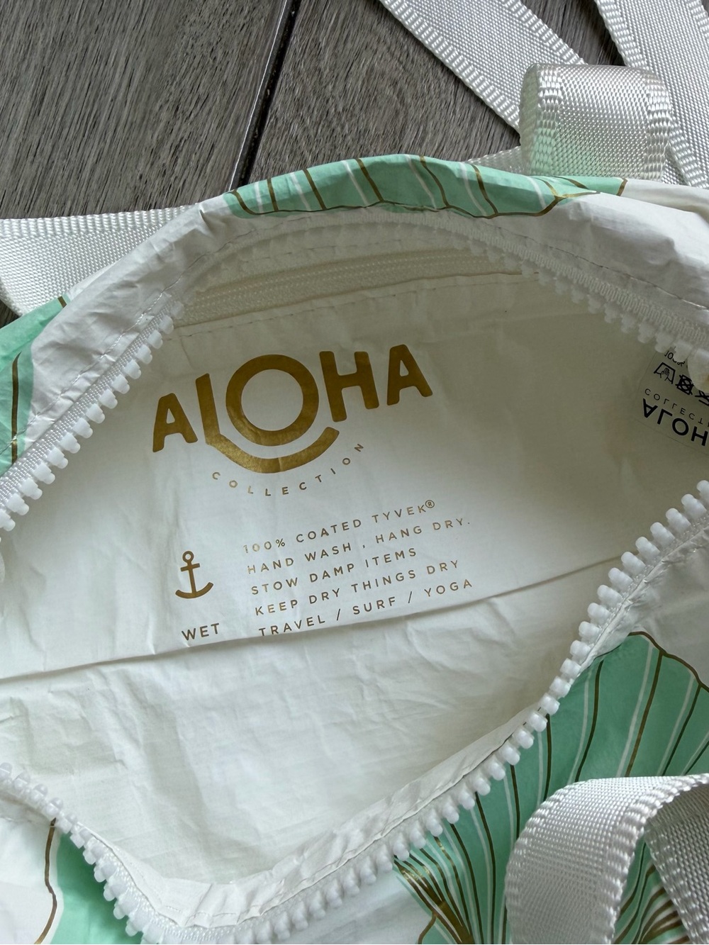 ALOHA Collection Mini Mini Duffle / Sea Treasure / Mint - Picture 6 of 9